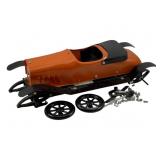 Vtg Metal Mechanical Car Model Kit