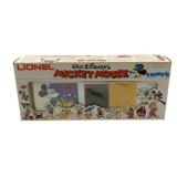 Lionel Mickey Mouse Box Car O Scale in Box