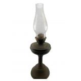 Vintage Brass Oil Lamp 19.5'x6'