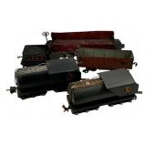 5pc Set Lionel Tin Litho Trains 4'x9'x3'