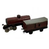 2pc. Set O-Scale Train Cars 5'x11'x.5'