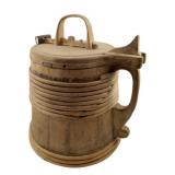19th Century Scandinavian Wooden Tankard