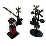 Railroad Crossing Signs & Spotlight Model