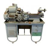 Sheldon Machine Co. Metal Lathe w/ Stand &