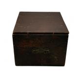 Antique Dark Wood Storage Box 9'x14'x11.5'