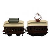 2pc Marklin O Scale Train Cars Schlafwagen