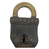 Mailpouch Padlock w/o Key 3'x2'
