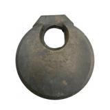 DK Miller Lock Co Padlock w/o Key