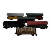 6pc. Lot O Scale Trains 3'x8'x2'
