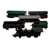 6pc. Lot O Scale Trains 3'x5.5'x2'