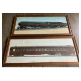 Pr Framed Train Pictures 10'x23'