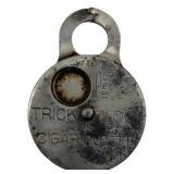 Vtg Trick Lock and Cigar Cutter 1.5'x1.25'