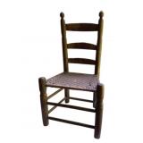Antique Wood Chair 36'x19'x14'