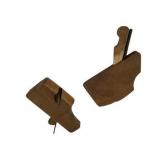 Group of 2 Small Wooden Router Planes