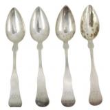 4 J Moulton Presumably Coin Spoons