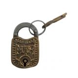 Motor Padlock w/ Key 2.25'x1.25'