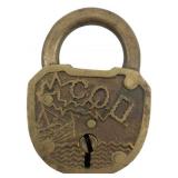 Simmons Wireless Padlock w/o Key 2.75'x2'