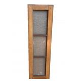 Antique Wood Window Panel 35'x10'