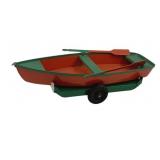 Kingsbury Metal Boat w/ Trailer 3'x11'x5'