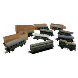 Marklin Germany Train Cars Lot 2'x2'x6'