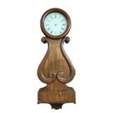 Antique Wood Wall Clock Case 36'x13'x4.5'
