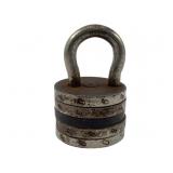 Combination Padlock w/Combo 2'x1.5'