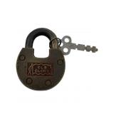 Old Glory Padlock w/Key 2.5'x2'