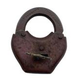 S Andrews 1856 Padlock w/Key 2.5'x2'