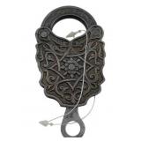 Miller Lock Co. Padlock w/Key 3.25'x2'