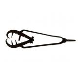 Antique Hand Forged Tongs 11'x4'