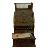 Antique Brass Cash Register