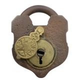 M&W Co Padlock w/o Key 3.5'x2.5'