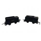 2 Lionel Train Cars 3'x2'x8'