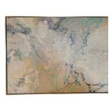 Large Abstract Canvas Art in Frame 60'x82'