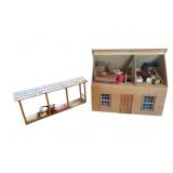 Playtoys Doll House w/ Contents 20x24x20.5'