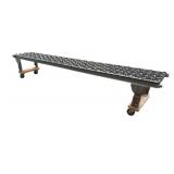 Metal Conveyor Belt w/ Wheels