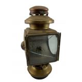 Antique Brass Automobile Side Lamp