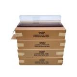 8pc. Lot Display Cases 8'x34'x7.75'