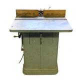 Vintage Delta Woodworking Shaper - 37 x 40.5 x 17