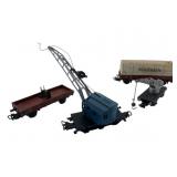 Marklin Cranes and Train Cars Group Lot