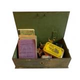 Metal Box w/ Contents 4'x12'x7'