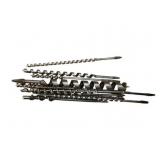 Group Lot of Large Drill Bits 24'