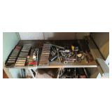 Shelf Lot of Assorted Sockets & Wrenches