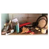 Shelf Lot of Assorted Tool Items