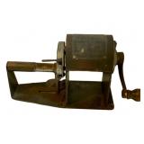 Vtg Hand Crank Pencil Sharpener