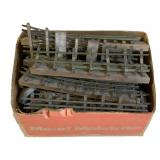 Box Lot O Scale Train Tracks - Damaged