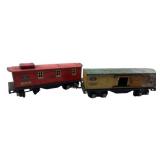 Lionel Train Cars 3'x3'x8'