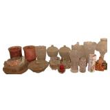 Lot of Assorted Glass Compotes, Candles & More