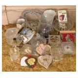 Lot of Assorted Glass Items & More