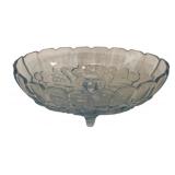 Vintage Indiana Glass Ice Blue Garland Fruit Bowl.